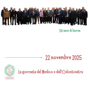 2025_Giornata del Medico e Odontoiatra_50 anni di laurea
